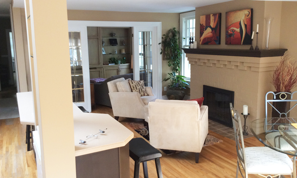 Lakeview Executive Rentals Unit 3 Living Room